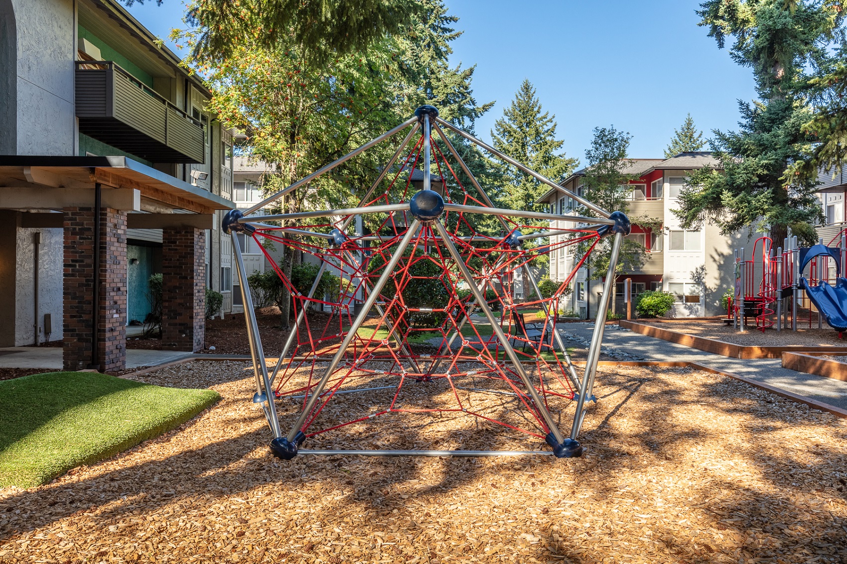 Outdoor Play Area at Central Park East, Bellevue, 98007